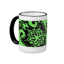 Green cornucopia Mug by myhome71 Green cornucopia Mug