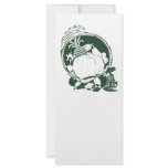 Green cornucopia custom rack card