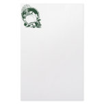 Green cornucopia stationery