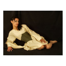 Green Corset in Repose posters by DarkLeather Green Corset in Repose posters