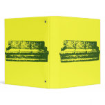 green couch 3 ring binders