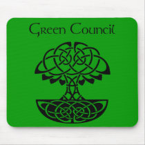 Green Council Mousepad