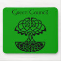 Green Council Mousepad