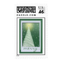 Green Country Christmas Tree - postage by perfectpostage Green Country Christmas Tree - postage