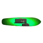 Green Creature Skate Board Deck