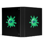 Green Crystal Smiley Face Binder