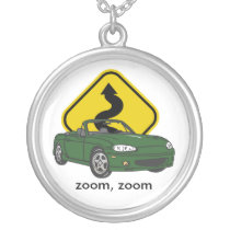 Green Curves necklaces