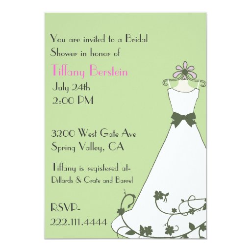 green_custom_bridal_shower_invitation ...