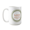 Green custom bridesmaid bachelorette coffee mug mug
