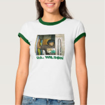 GREEN D.L. WILSON ROCKER T t-shirts