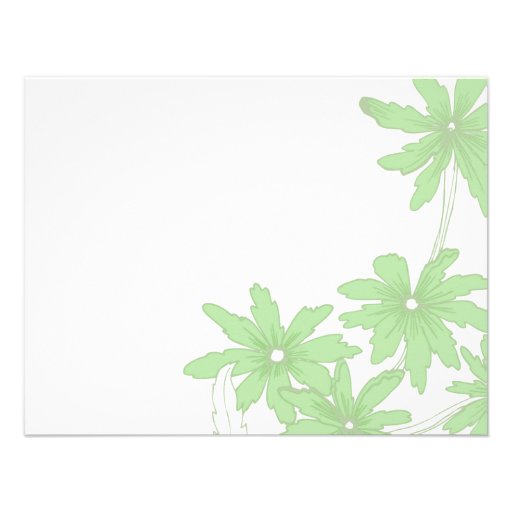 Green Daisies New Address Announcement