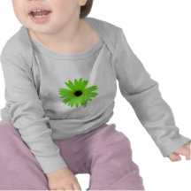 Green daisy tees