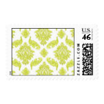 green damask stamps