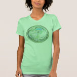 Green Dance Mandala Shirt t-shirts