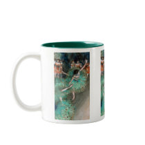 Green Dancer (Danseuse Verte) Edgar Degas Mugs