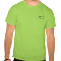 GREEN DEATH t-shirts