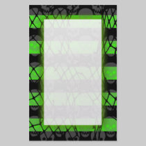 Green Deathrock Stationery