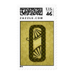 Green Deco Caps Monogram Postage O