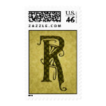 Green Deco Caps Monogram Postage R