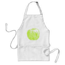 Green Delicious Apple Apron