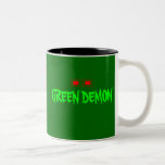 Green Demon coffee mug