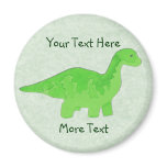 Green Dino Magnet