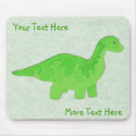 Green Dino Mousepad
