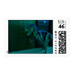 Green Dino Stamp