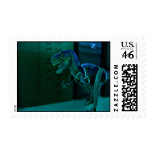 Green Dino Stamp