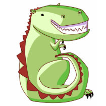 Green Dino Tee t-shirts by HeatherIhn Green Dino Tee t-shirts