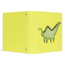 Green dinosaur binders by jsoh Green dinosaur binders
