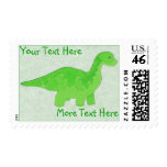 Green Dinosaur Postage