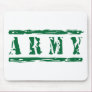 Green Distressed Army Mousepad Green Distressed Army Mousepad