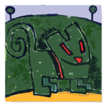 GREEN DOG FIELD posters