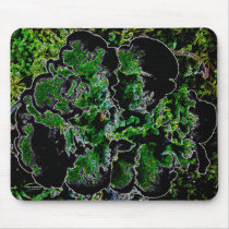 Green Dog Lichen mousepads