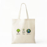 Green Dog Planet Bag