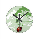 Green dogwood blossoms with Ladybug at 6 clock