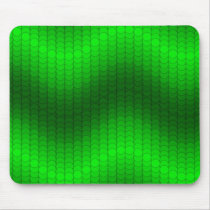 Green dot wave mousepads