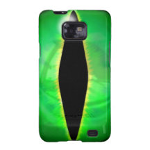 Green Dragon Eye Galaxy SII Case