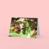 "Green Dragon" Greeting Card