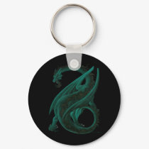 Green Dragon keychain by siffert Green Dragon keychain