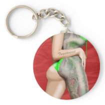 Green Dragon Keychain