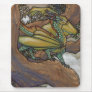 Green dragon mousepad