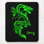 Green Dragon Mousepad