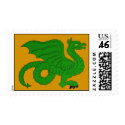 Green Dragon postage by stacy_taylor Green Dragon postage
