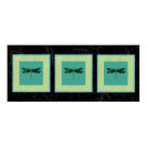 postcard - Inspirational green dragonfly. Dragonflies are a sign of renewal and immortality. Gifts for dragonfly lovers.