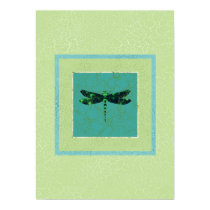 Green Dragonfly posters