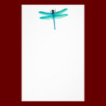 Green Dragonfly Stationery stationery