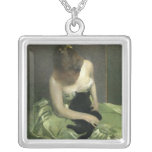 Green Dress Necklace