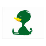 Green ducky post cards